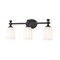 Z-Lite Orion 3 Light Vanity, 22in. W x 5.25in. L, Matte Black 1102-3V-MB - alternate 1